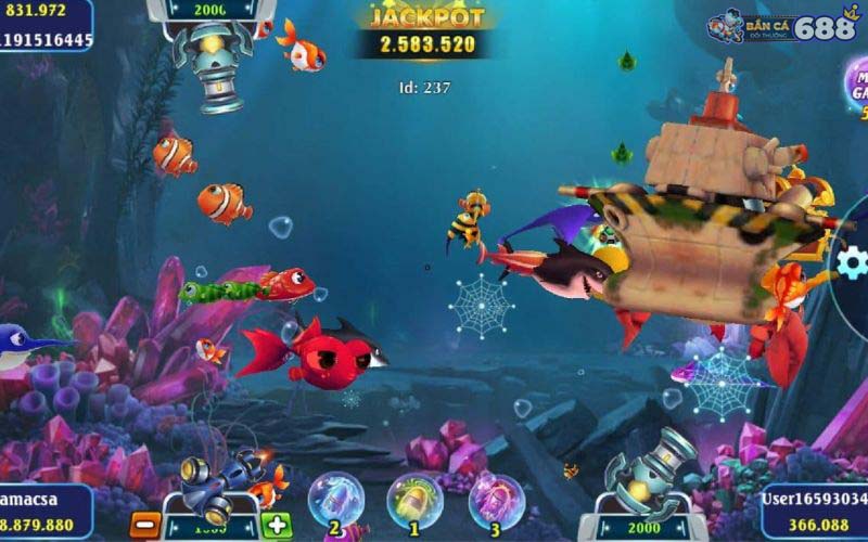 Top game bắn cá miễn phí đáng chơi nhất 2024 4 Hải Tặc Bắn Cá đồ họa đỉnh