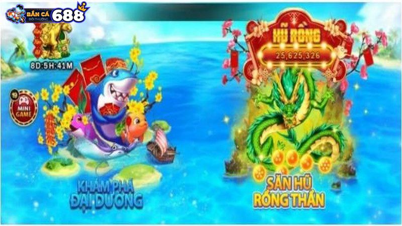 Bắn Cá Tỷ Phú Đại Dương 3 Game bắn cá 3D đặc sắc với giao diện đẹp mắt